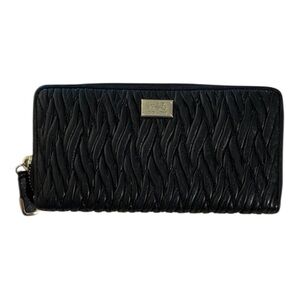 Coach Black Textured Women's Wallet